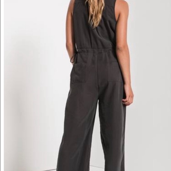 Rag Poets Madrid-Raven Jumpsuit size small gray casual - Picture 4 of 8